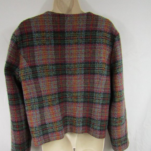 Christopher & Banks |  Women's | Full Zip | Wool Blend | Cardigan | Large - Picture 2 of 4